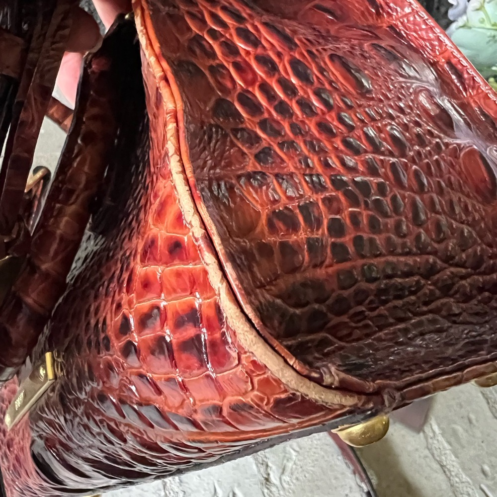 Brahmin Anywhere Convertible Handbag - Pecan Melbourne - Picture 10 of 12